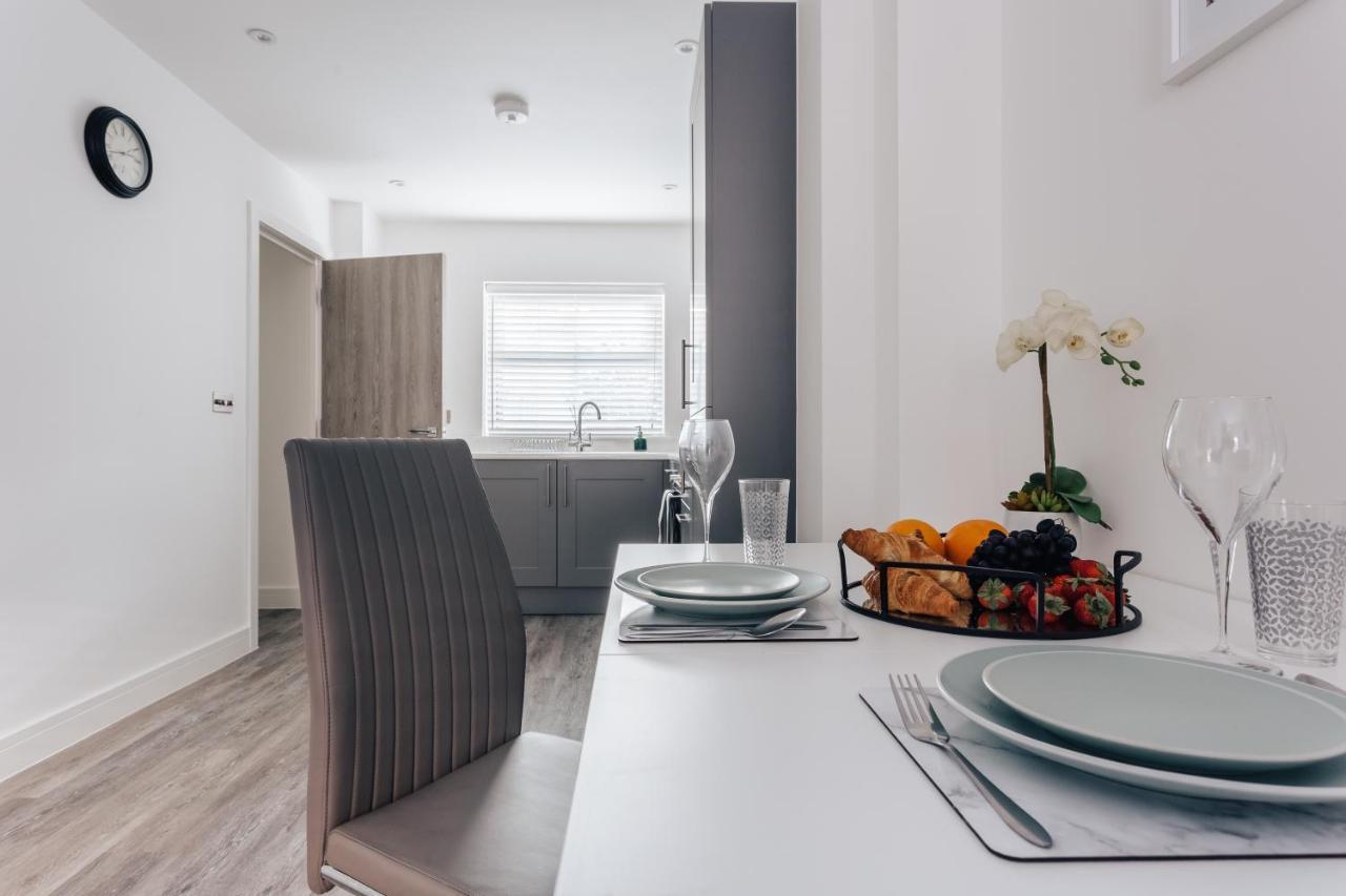 Central 2 Double Bedroom Flat With Parking Bournemouth Ngoại thất bức ảnh