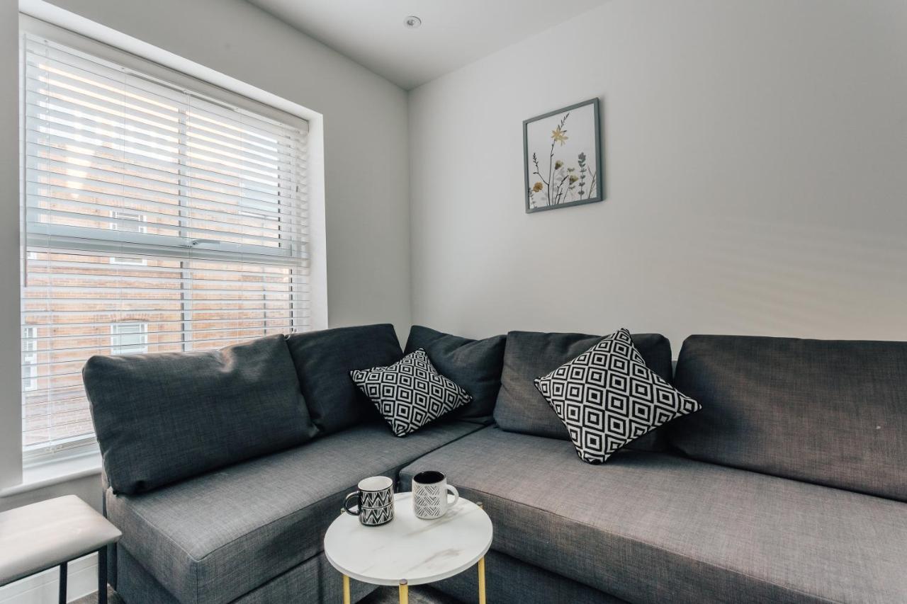 Central 2 Double Bedroom Flat With Parking Bournemouth Ngoại thất bức ảnh